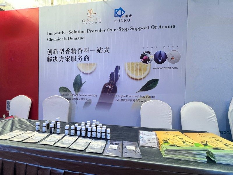 Med over to tiår med erfaring, presenterer ODOWELL på 2025 International Flavor Fragrance and Cosmetics Science and Technology Forum