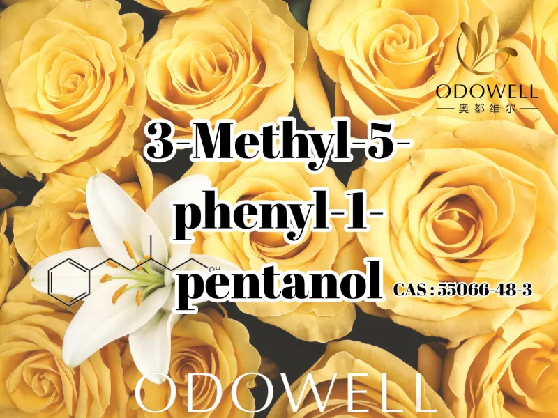 ODOWELL anbefaler 3-Methyl-5-phenyl-1-pentanol for friske blomster- og roselignende duftapplikasjoner