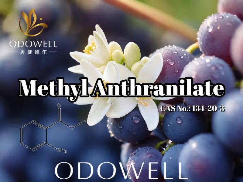 ODOWELL anbefaler metylantranilat for drue-, appelsinblomst- og Neroli-applikasjoner