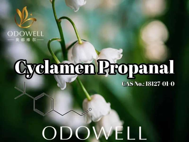ODOWELL anbefaler Cyclamen Propanal for duft av friske blomster og muguet