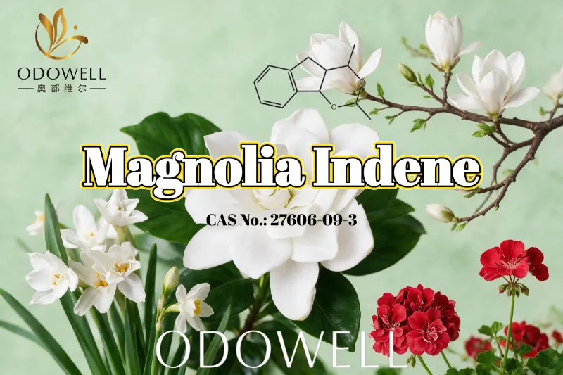 ODOWELL anbefaler Magnolia Indene for friske blomster-grønne og sitrusaktige duftapplikasjoner