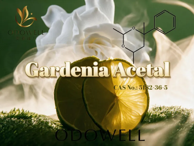 ODOWELL anbefaler Gardenia Acetal for frisk sitrus-Gardenia duftapplikasjoner